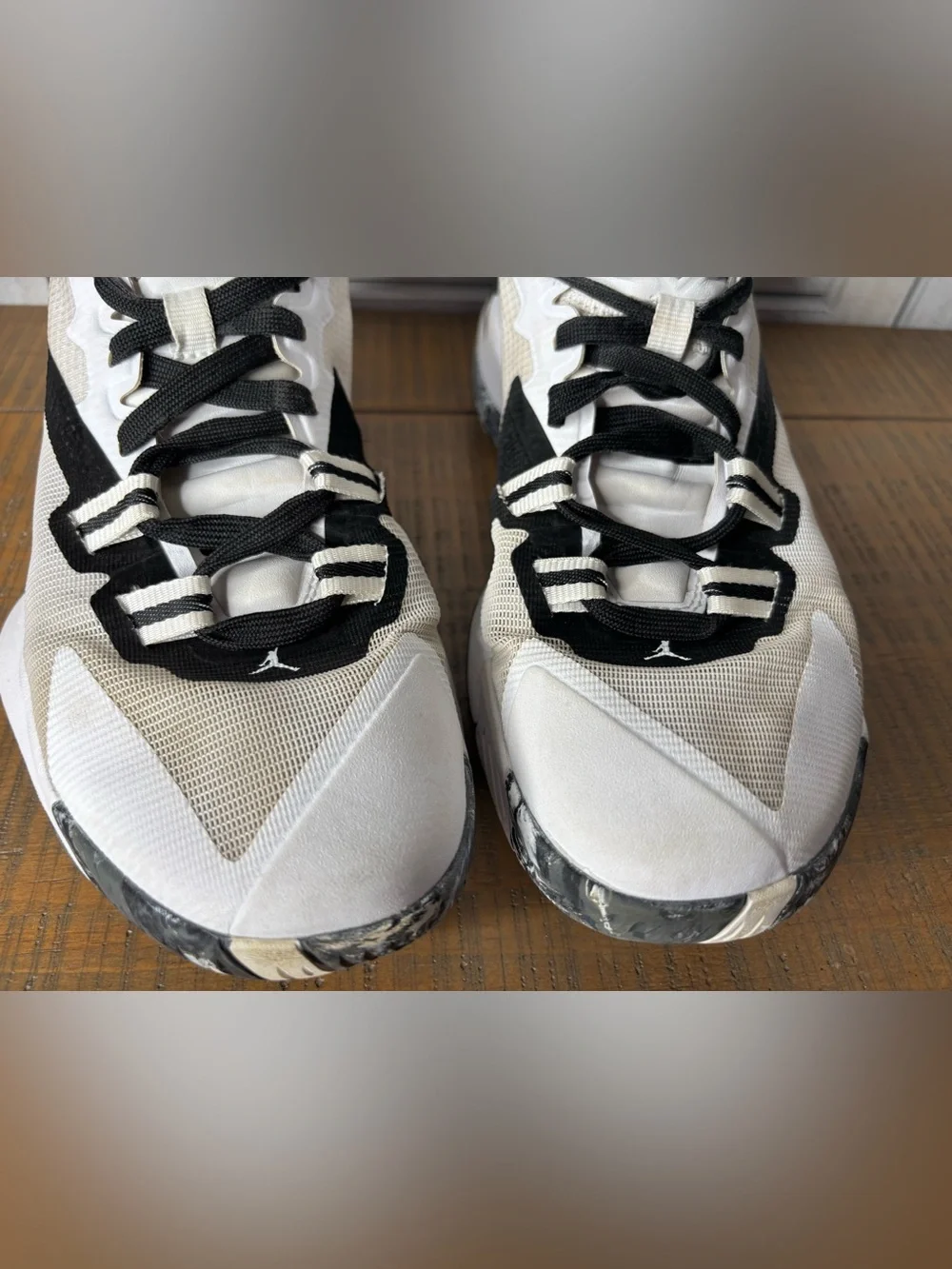 Jordan One Take 4 Russell Westbrook White Black Men’s Sneakers Size 9.5